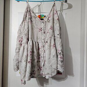 Torrid Baby Doll Cold Shoulder Top